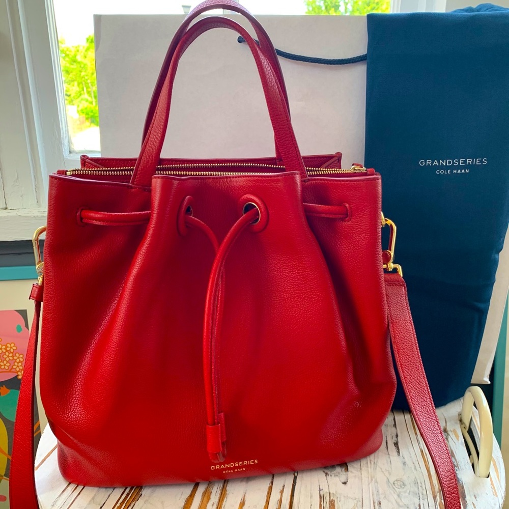 Cole Haan Grand Series Bucket Bag - New w/o tag.